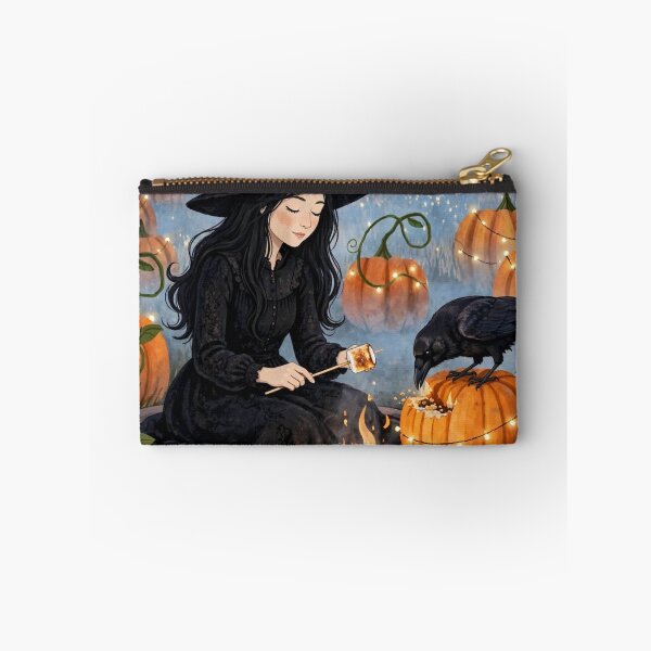 Item preview, Black witch and crow - S'mores by Fire designed and sold by DibujandoPorfa.