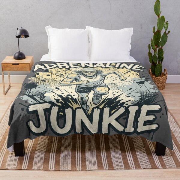 Item preview, Adrenaline Junkie Urban Runner Streetwear Graphic designed and sold by MarCinu Art.