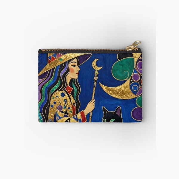 Item preview, Abstract Black Cat and Witch  designed and sold by TheDarkWardrobe.