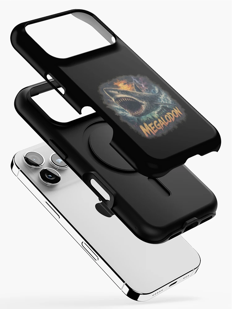 Thumbnail 2 of 4, iPhone Case, Megalodon designed and sold by ReneMM.
