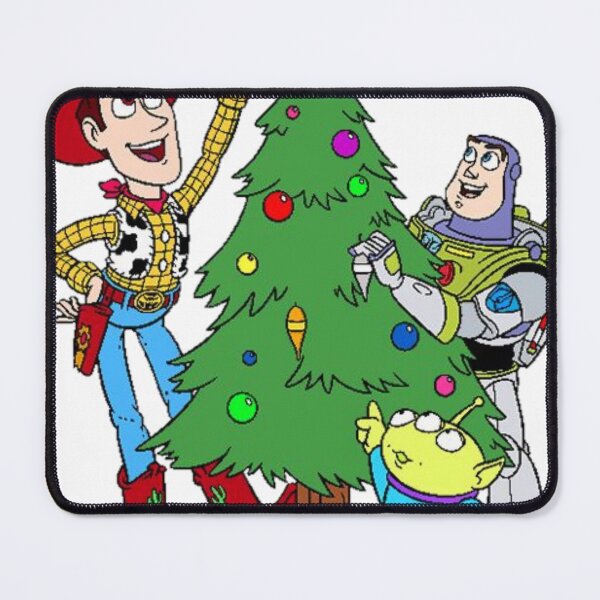 Item preview, Woody and Buzz Decorating Christmas Tree Holiday Toy Story Art designed and sold by Simply kings.
