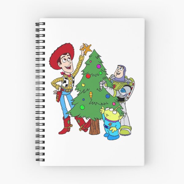 Item preview, Woody and Buzz Decorating Christmas Tree Holiday Toy Story Art designed and sold by Simply kings.