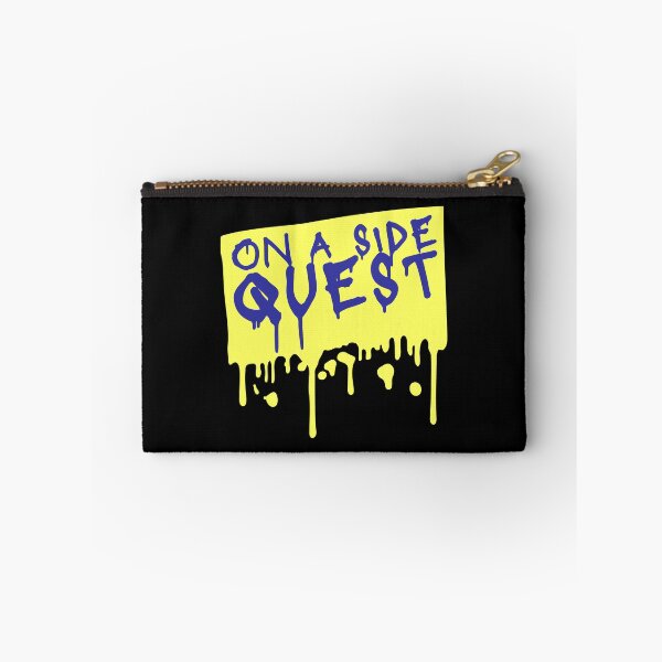 Item preview, On A Side Quest Funny Gaming Adventure Quote Logo Text designed and sold by shirt-o-mat.