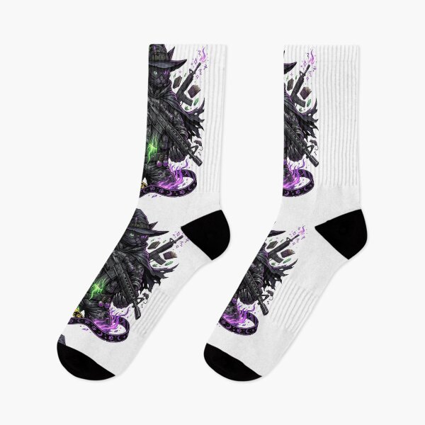 Item preview, Tactical Witch Cat Magic Rifle Halloween Design designed and sold by Retro Whiskers.