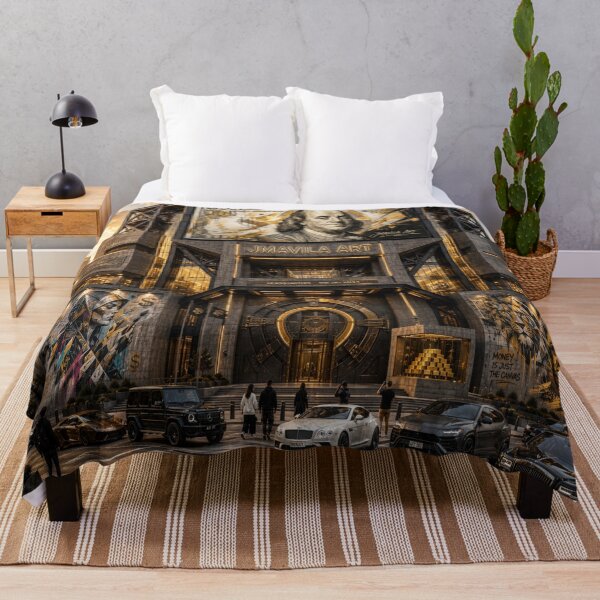 Item preview, Cyberpunk Golden Hustle Dollar City designed and sold by MAVIRA ART.