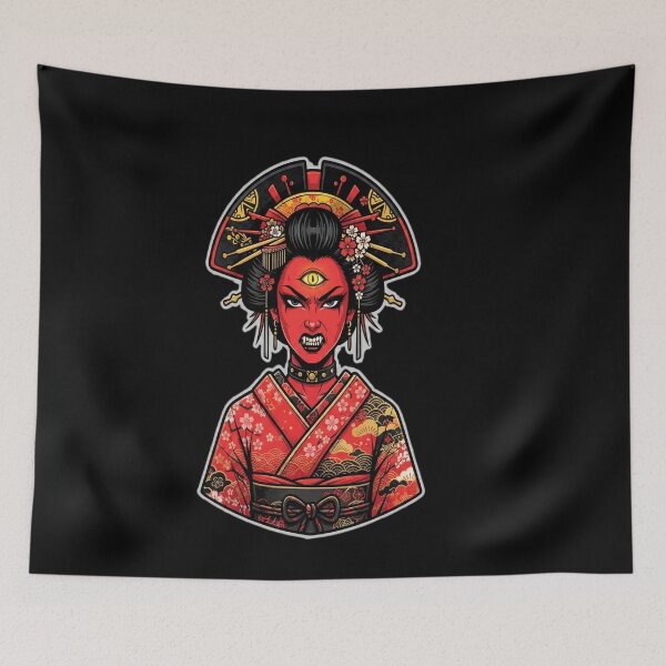 Item preview, Samurai Geisha designed and sold by leslygelbq.