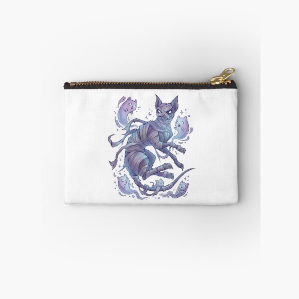 Item preview, Mummy Cat Egyptian Ghost Squad Purple Design designed and sold by Retro Whiskers.