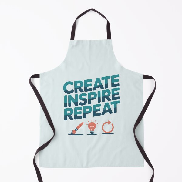 Item preview, Create, Inspire, Repeat – Inspirational Artist and Creativity Design designed and sold by Jollys-ArtShop.