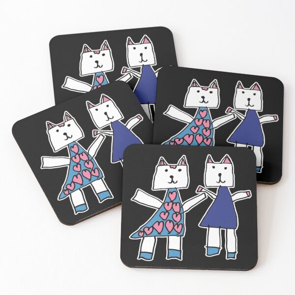 Item preview, Original Kids Art Cat Drawing - Cute 5 Year Old Daughter Illustration designed and sold by Scribe2Vibe.