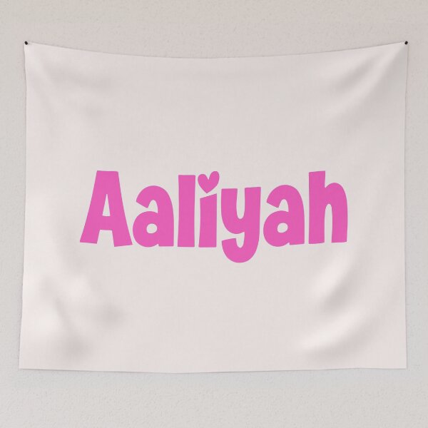Item preview, Aaliyah Name designed and sold by Jeallan Designs.