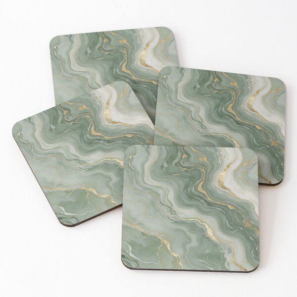 Item preview, Green Gold Luxury Modern Collection designed and sold by TrendyDesigne412.