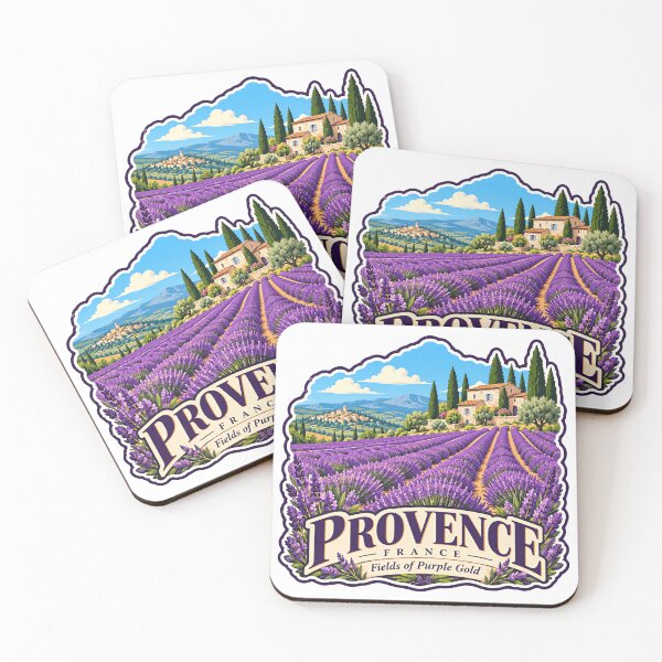 Item preview, Provence France Fields Of Purple Gold Lavender Travel Destination designed and sold by JasonStars123.