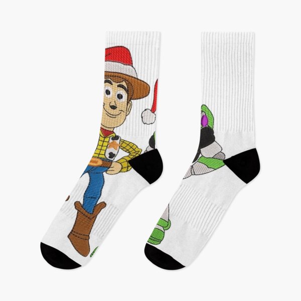 Item preview, Woody and Buzz Santa Hats Embroidered Style Christmas designed and sold by Simply kings.