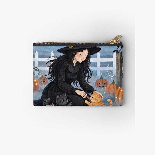 Item preview, Black witch and crow - Kittens in Patch designed and sold by DibujandoPorfa.