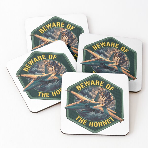 Item preview, Beware Of The Hornet F-18 Naval Strike Fighter Design designed and sold by ArtDreams92.