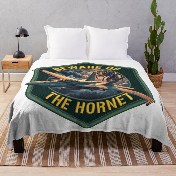 Item preview, Beware Of The Hornet F-18 Naval Strike Fighter Design designed and sold by ArtDreams92.