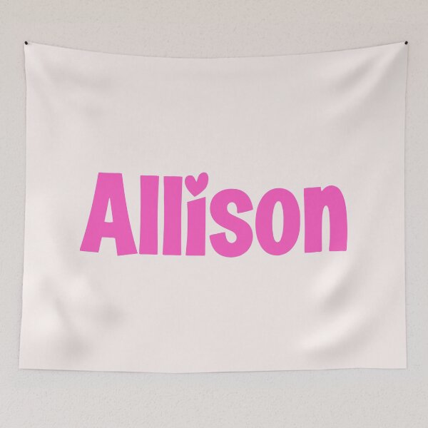 Item preview, Allison Name designed and sold by Jeallan Designs.