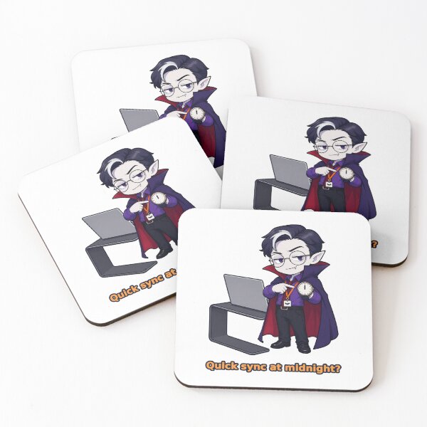 Item preview, Quick Sync at Midnight Dracula Developer Humor designed and sold by TinyChaosTreasures.