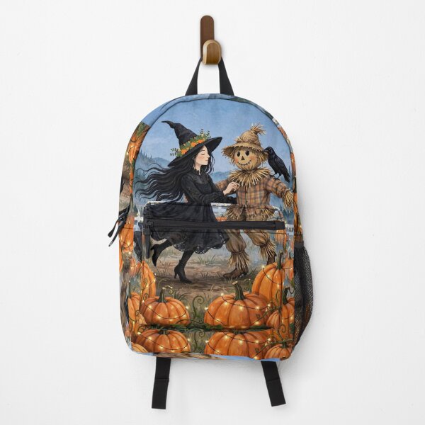 Item preview, Black witch and crow - Scarecrow Dance designed and sold by DibujandoPorfa.