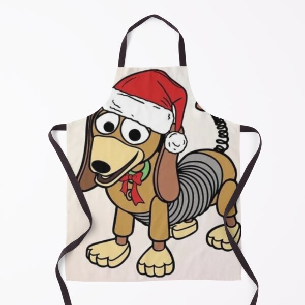 Aperçu de l'œuvre Slinky Dog Noël Chapeau de Père Noël Histoire de jouets créée et vendue par Simply kings.