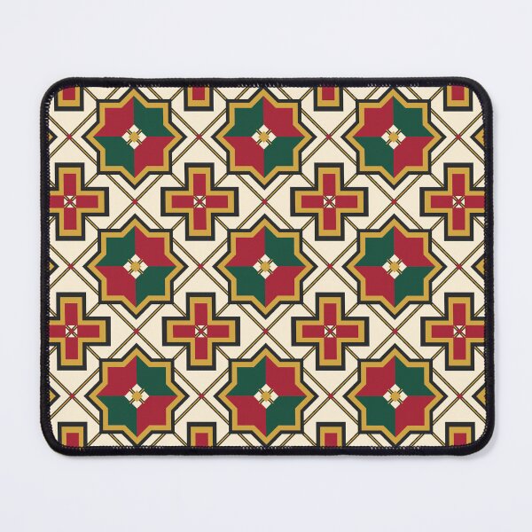 Item preview, Marrakech Noël Lattice Christmas Moroccan Pattern designed and sold by 89BLACK.