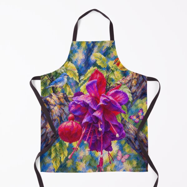 Item preview, Fuschia in a Tree designed and sold by RiverDeeDesigns.