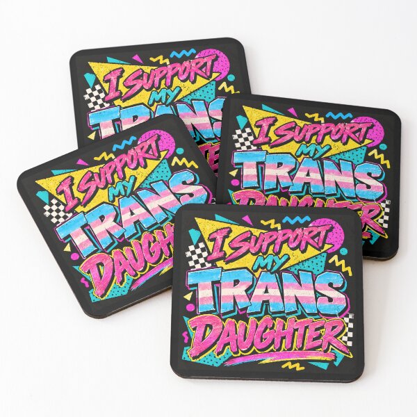 Item preview, 90s: I support my trans daughter designed and sold by Murbee.