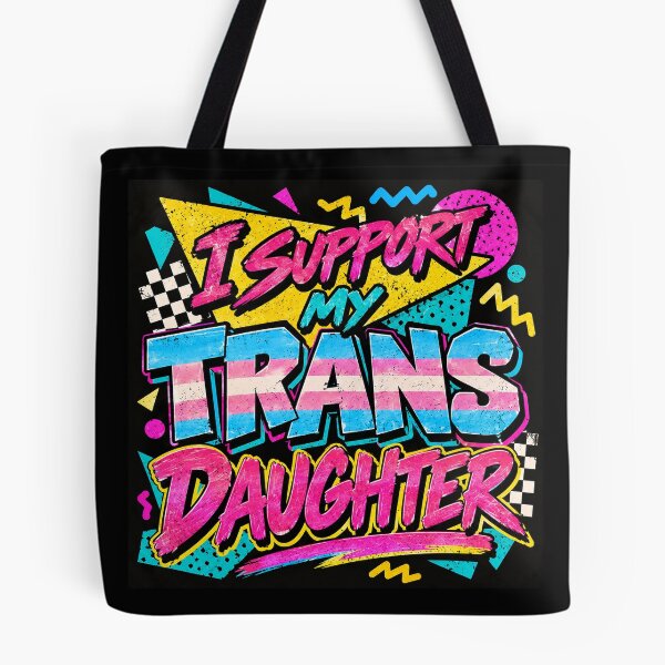 Item preview, 90s: I support my trans daughter designed and sold by Murbee.