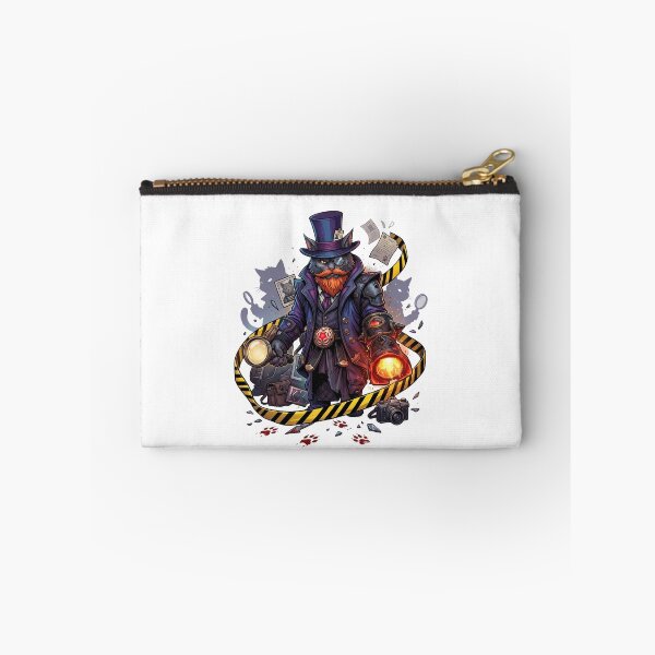 Item preview, Steampunk Detective Cat True Crime Mystery Scene designed and sold by Retro Whiskers.