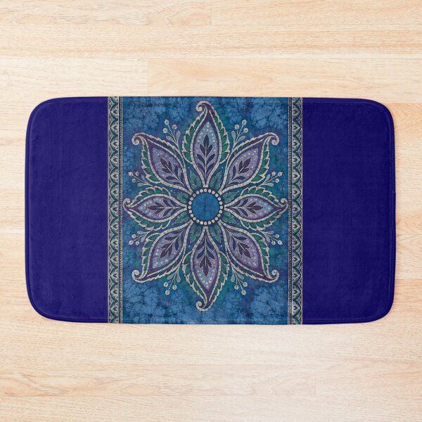 Item preview, Blue Radial Foliage designed and sold by ParadisePalace.