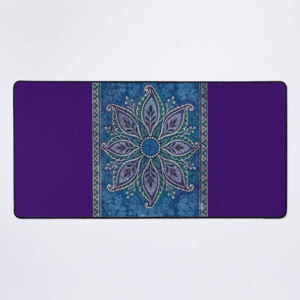 Item preview, Blue Radial Foliage designed and sold by ParadisePalace.