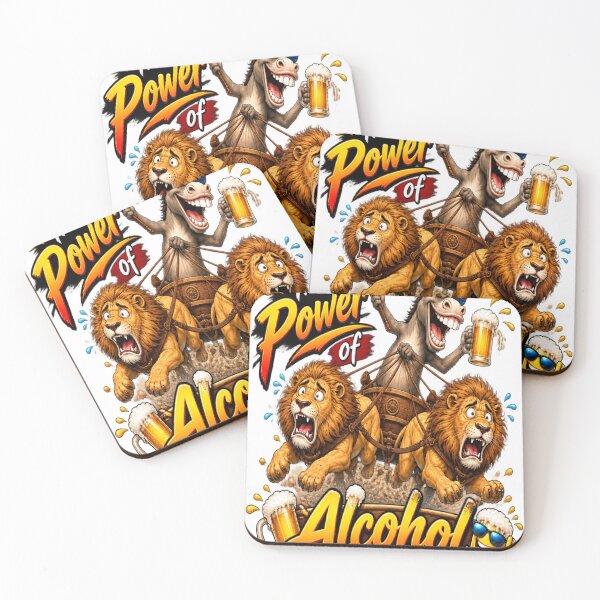 Item preview, The power of alcohol  designed and sold by urbanshop7.