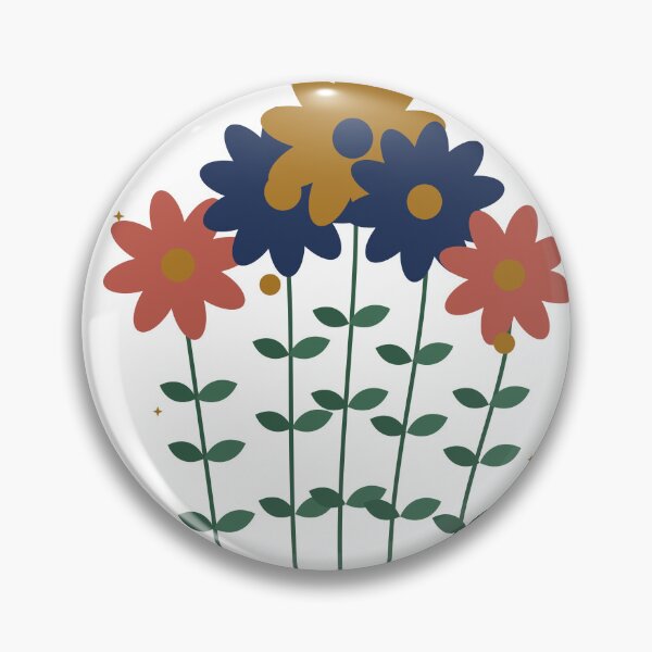 Item preview, Retro Wildflowers Boho Floral Art designed and sold by Decorta.
