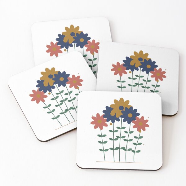 Item preview, Retro Wildflowers Boho Floral Art designed and sold by Decorta.