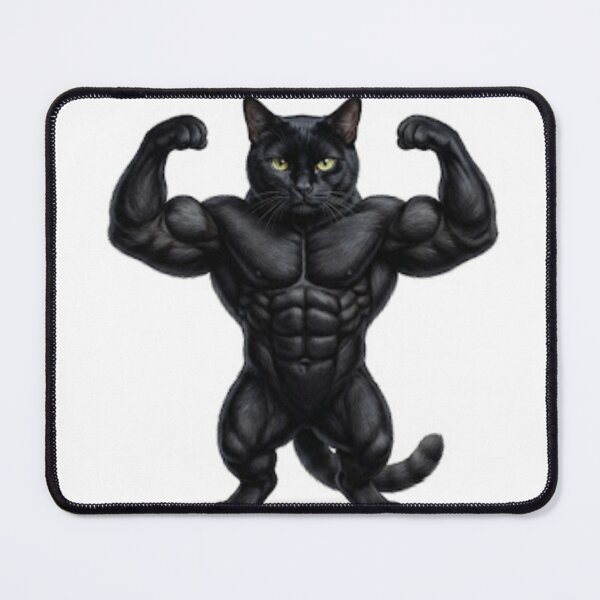 Item preview, Katze Muskeln Kraft Fitness Süss Haustier designed and sold by Sven83.