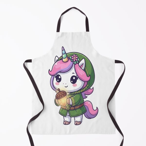 Item preview, Cute Unicorn Forest Ranger Acorn designed and sold by Ella_Sketch.
