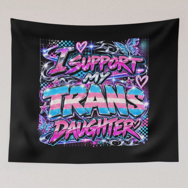 Item preview, Y2K: I support my trans daughter designed and sold by Murbee.
