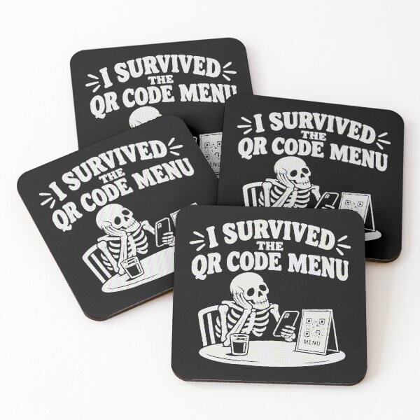 Item preview, I Survived The QR Code Menu designed and sold by R-A Designs.