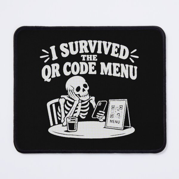 Item preview, I Survived The QR Code Menu designed and sold by R-A Designs.