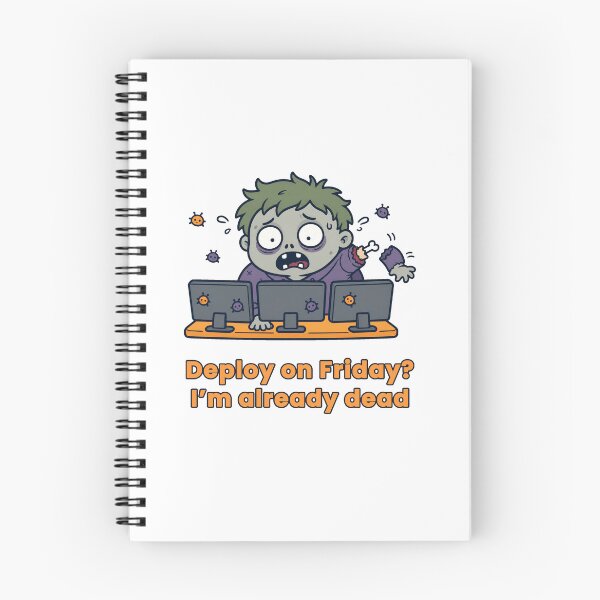 Item preview, Deploy on Friday Im Already Dead Zombie Dev designed and sold by serjcypher.