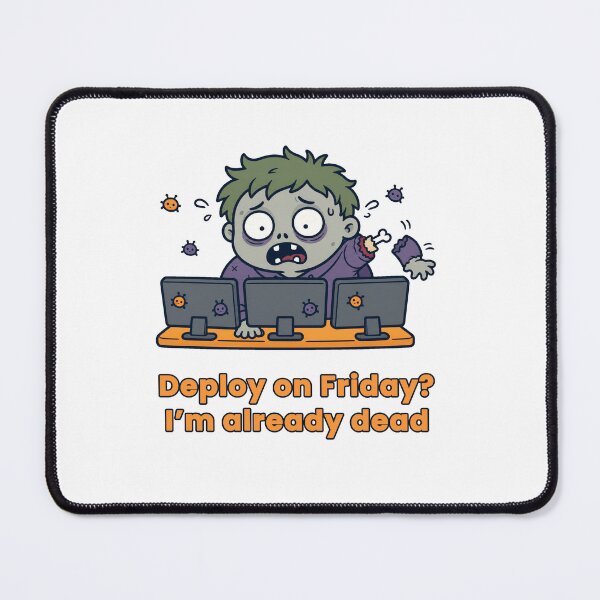 Item preview, Deploy on Friday Im Already Dead Zombie Dev designed and sold by serjcypher.