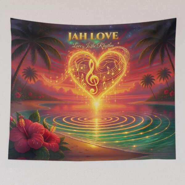 Item preview, Jah Love – Love is the rhythm. designed and sold by Hawaii26.