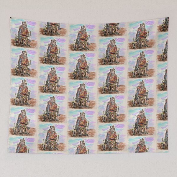 Item preview, Whimsical Red House designed and sold by V&Z Ninish.