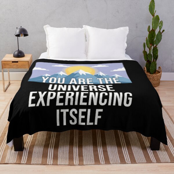 Item preview, Alan Watts Quote You Are The Universe Experiencing designed and sold by nnghi902.