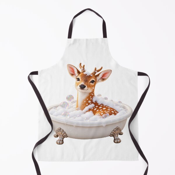 Item preview, Relaxing Fallow Deer Bathtub designed and sold by Sillytoe.