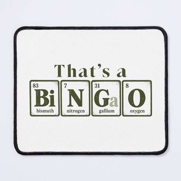 Item preview, That's A Bingo Funny Chemistry Periodic Table designed and sold by J-Style-Design.