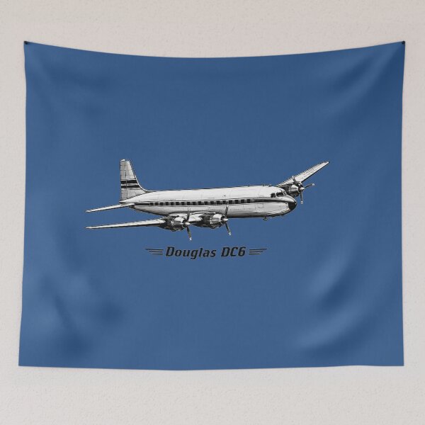 Item preview, Douglas DC6 - Vintage Aviation designed and sold by Zarppelon.