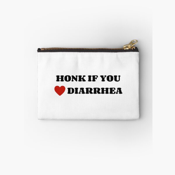 Item preview, Honk If You Love Diarrhea Bumper designed and sold by SlimyFish.