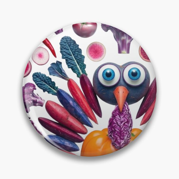 Item preview, Thanksgiving Turkey Made Of Vegetables designed and sold by LavIsInTheAir.