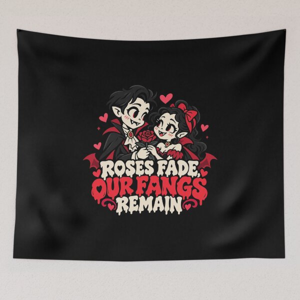 Item preview, Roses fade our fangs remain designed and sold by JamesSpring.